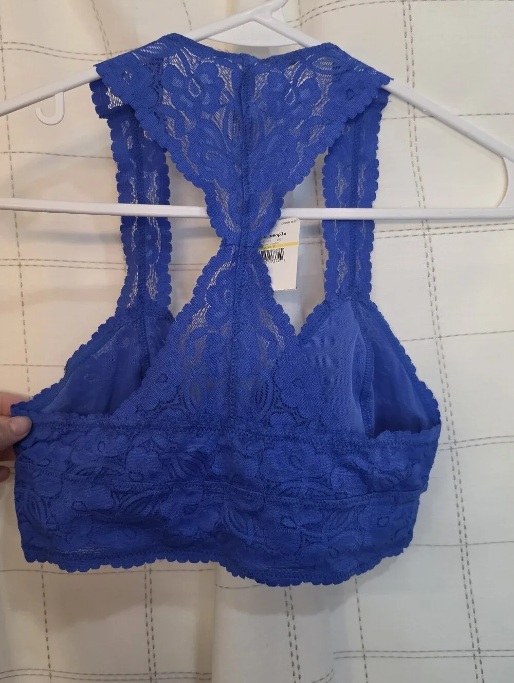Free People Intimately Galloon Lace Racerback Bralette- M